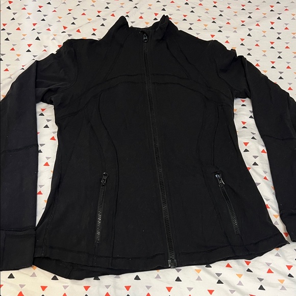 lululemon athletica Black Utility Jacket full zip sweater - Picture 1 of 6
